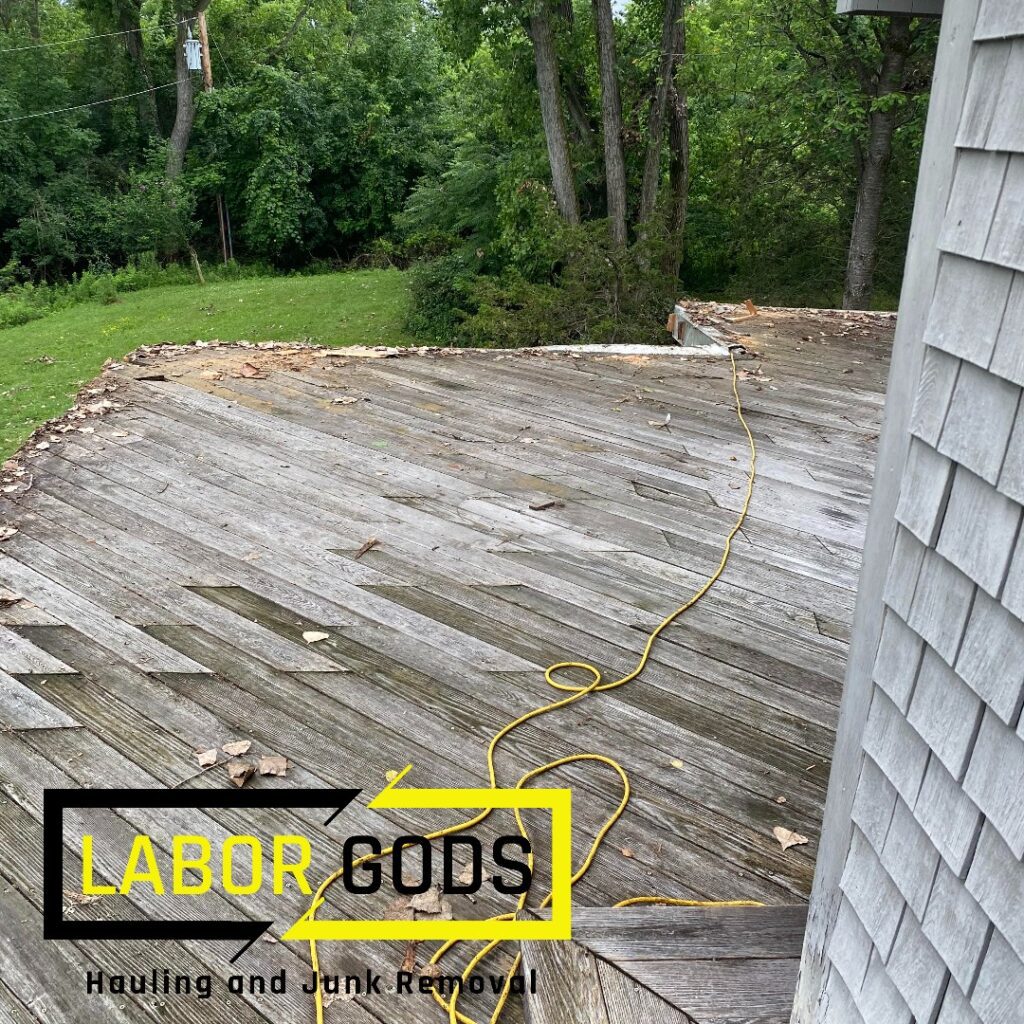 Laborgods_Deck_2 Second-story wraparound porch demolition in Rochester, NY