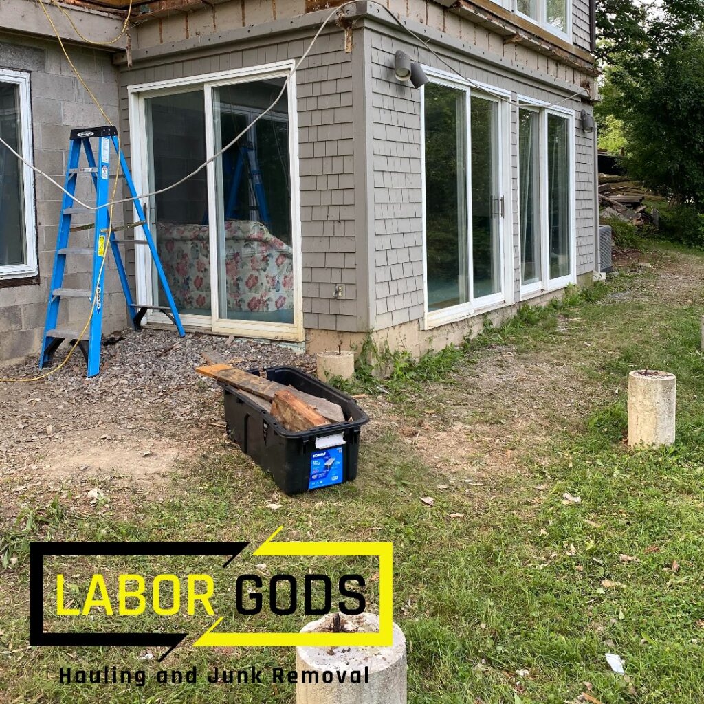 Laborgods_Deck_4 Second-story wraparound porch demolition in Rochester, NY